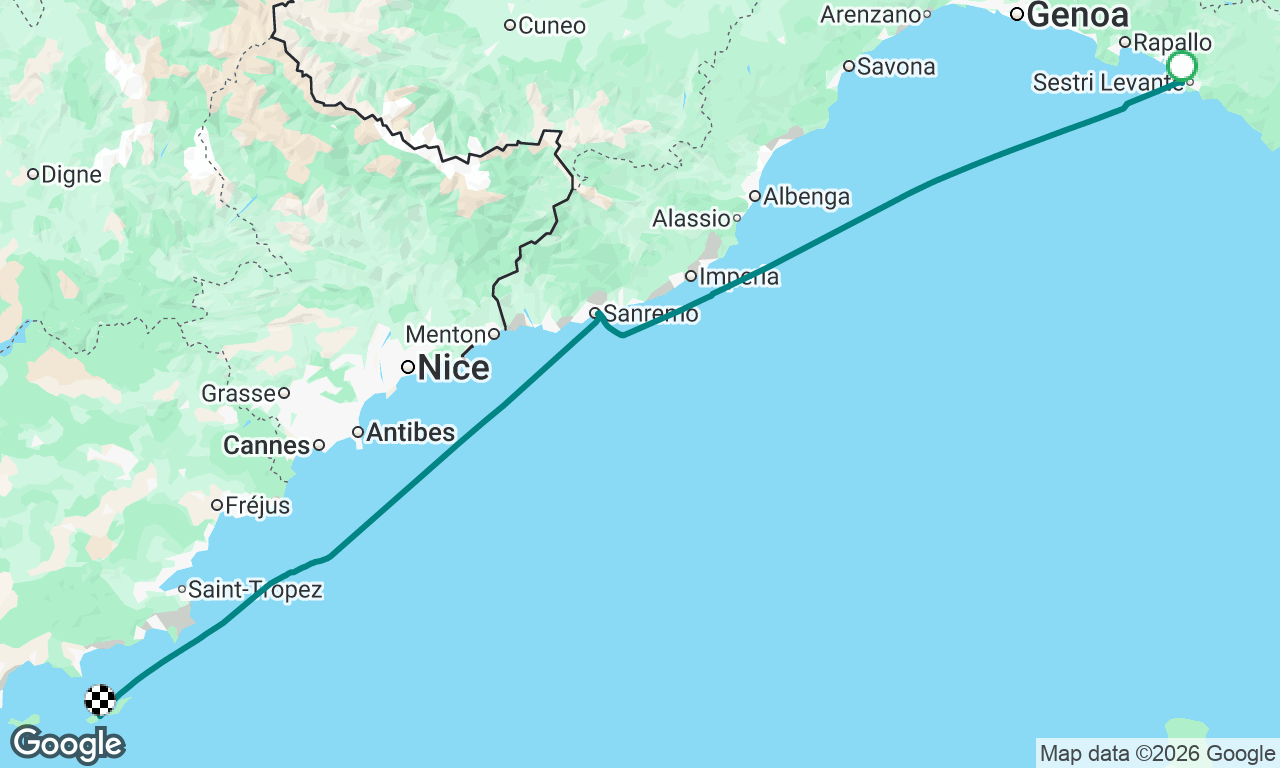 Voyage map