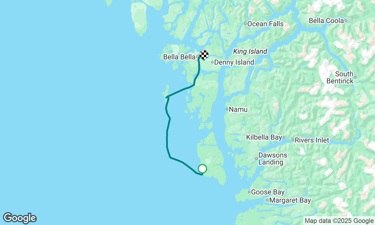 Calvert Island - Goose Group - Shearwater
