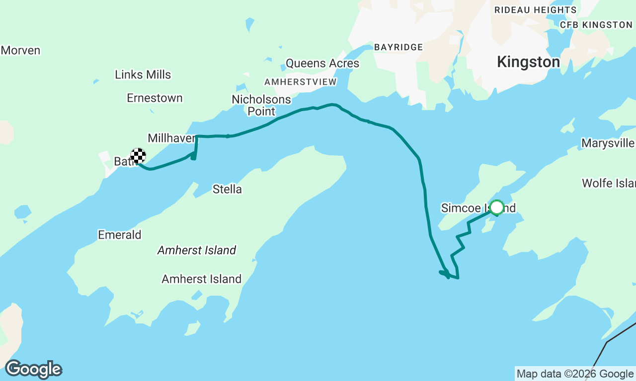 Voyage map