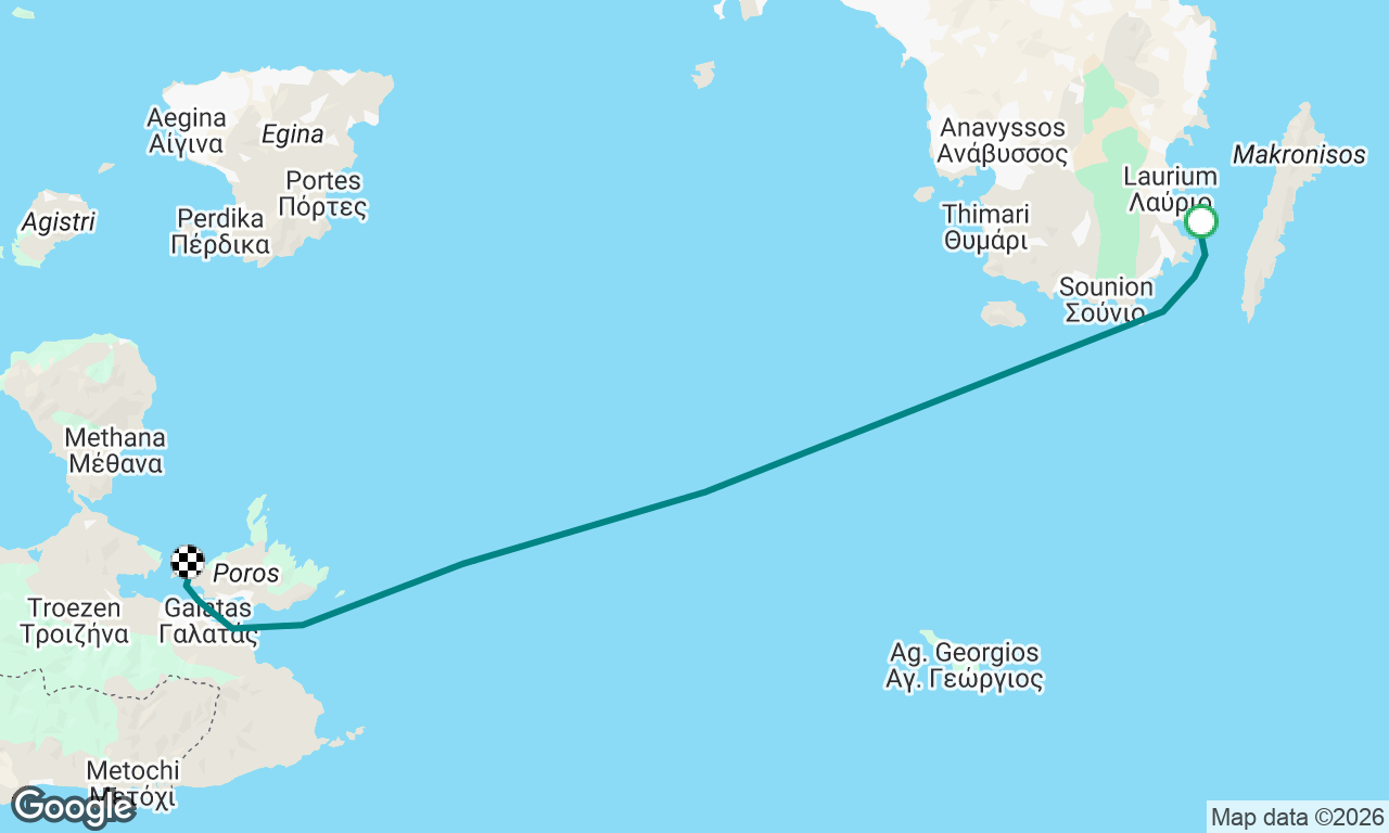 Lavrio to a Russian Bay, Poros