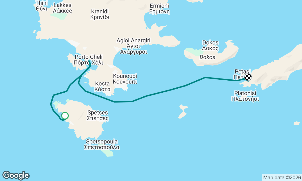 Voyage map
