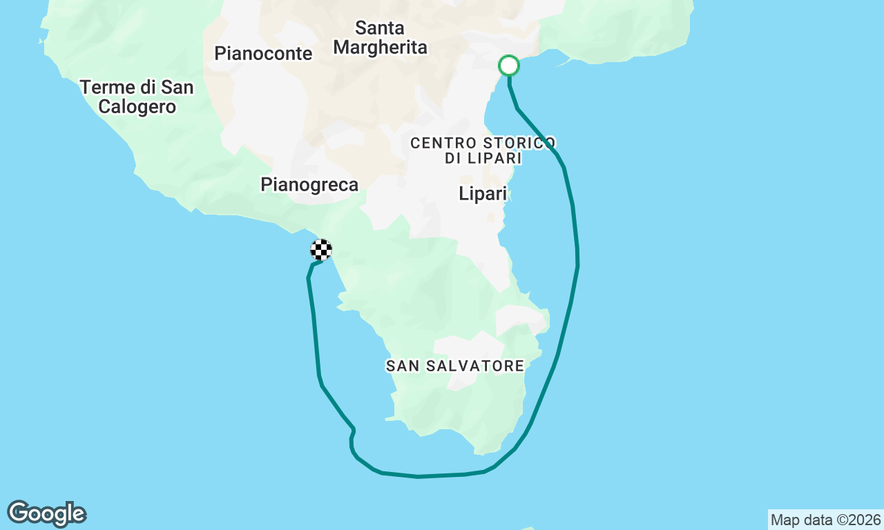 Voyage map