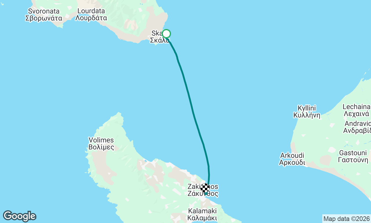 Voyage map