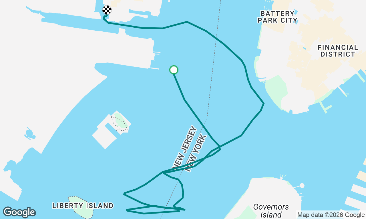 Voyage map