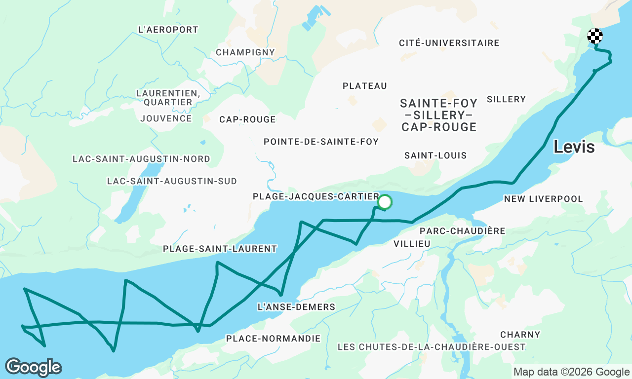 Voyage map