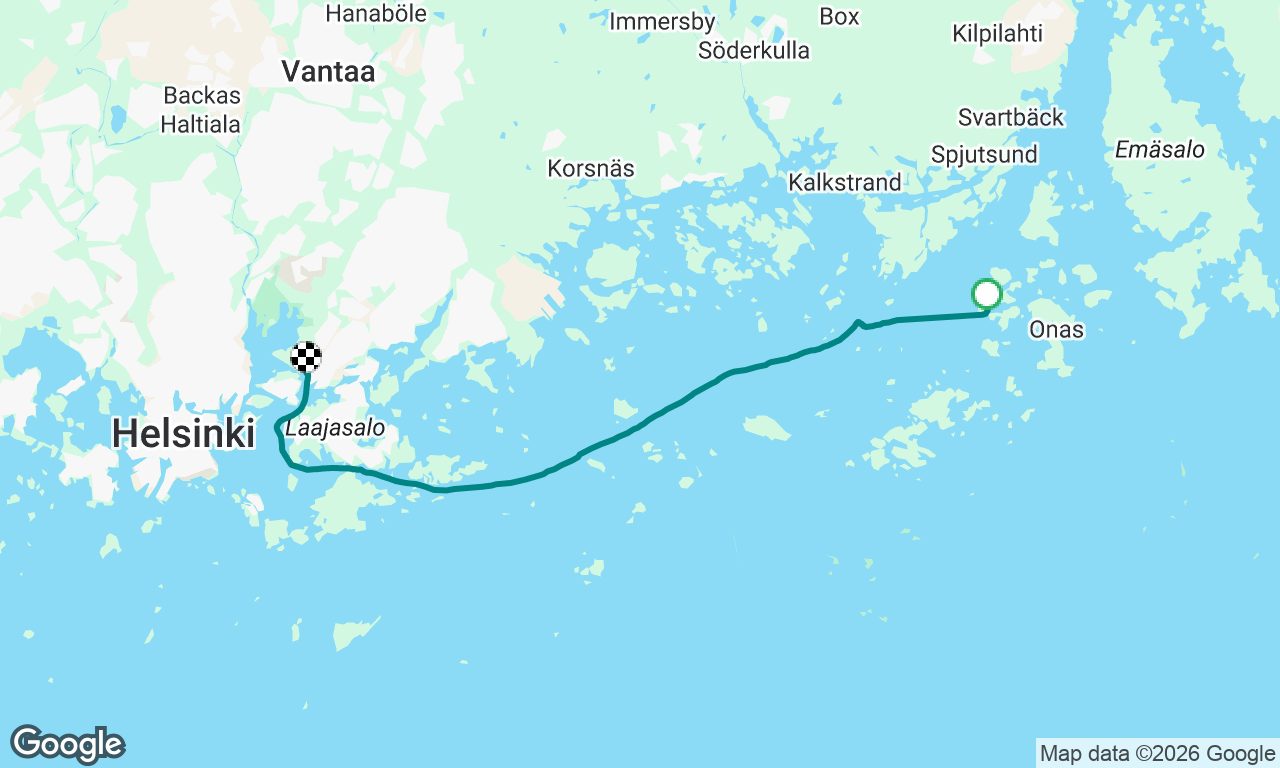 Voyage map