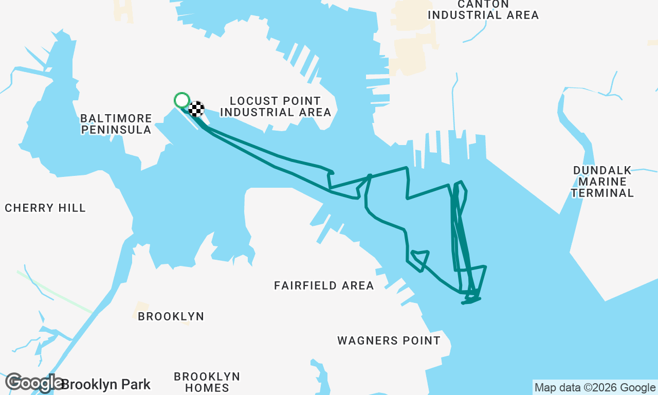 Voyage map