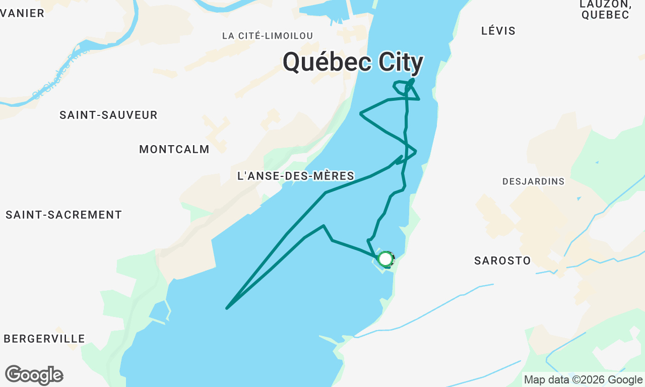 Voyage map