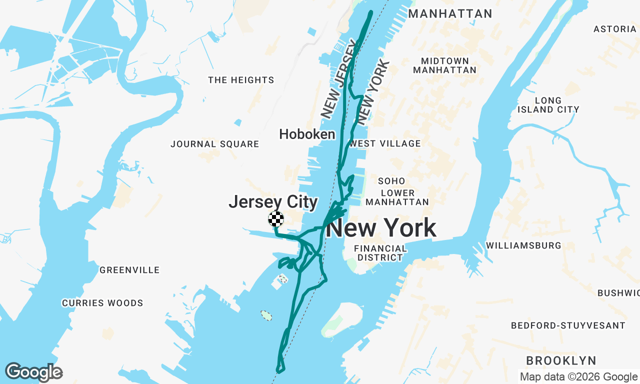 Voyage map