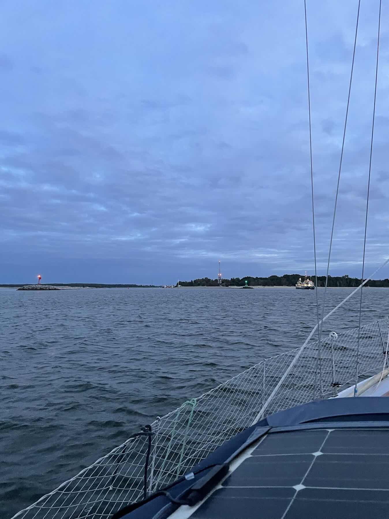 From the anchor on the new windvane. _A82A8A58-F130-4475-A638-8A1577F2D032
