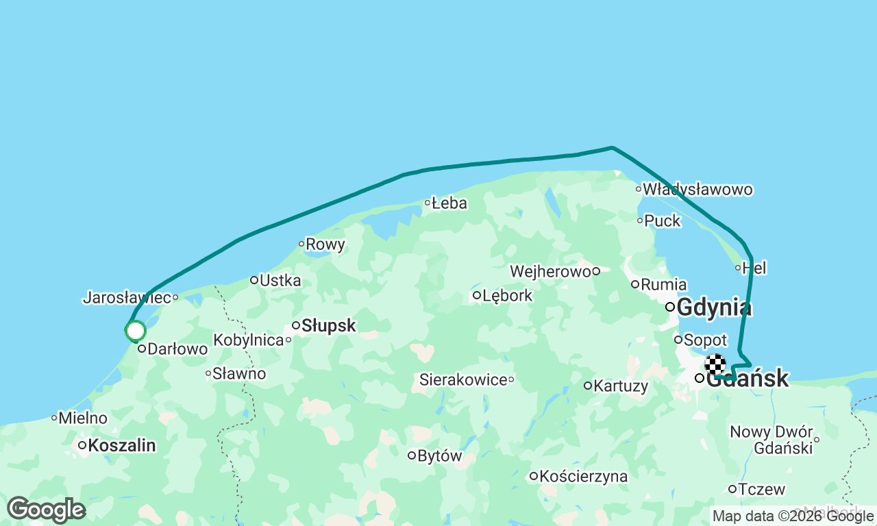 Voyage map