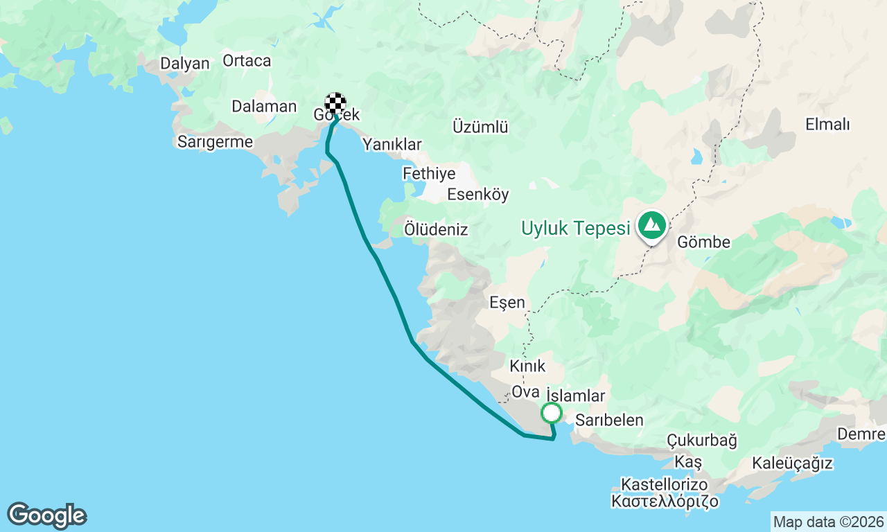 Gazipaşa to Gocek part 3