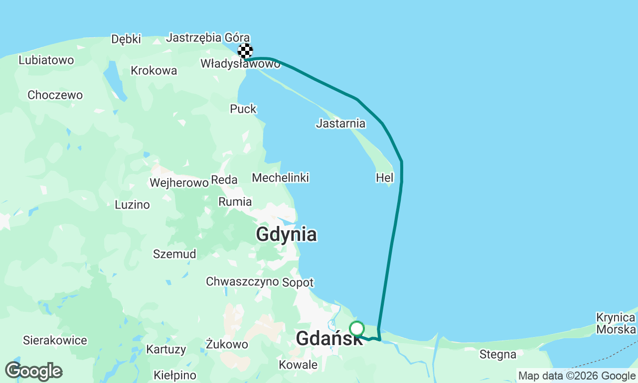 Voyage map