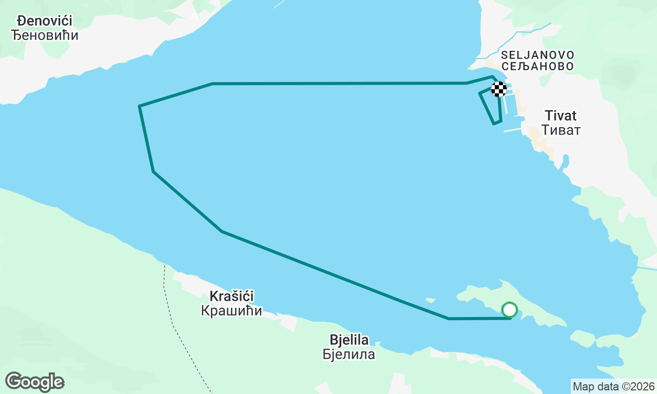 Sveti marko to Porto Montenegro 