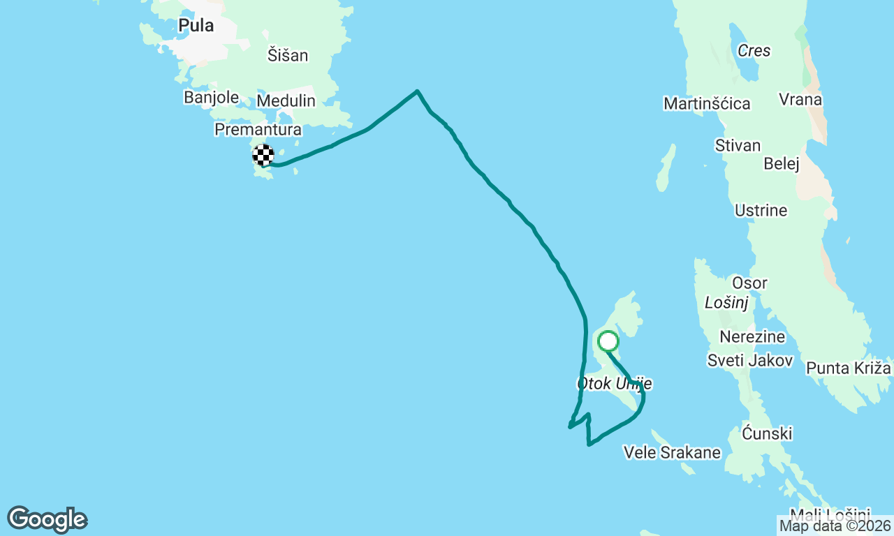 Voyage map