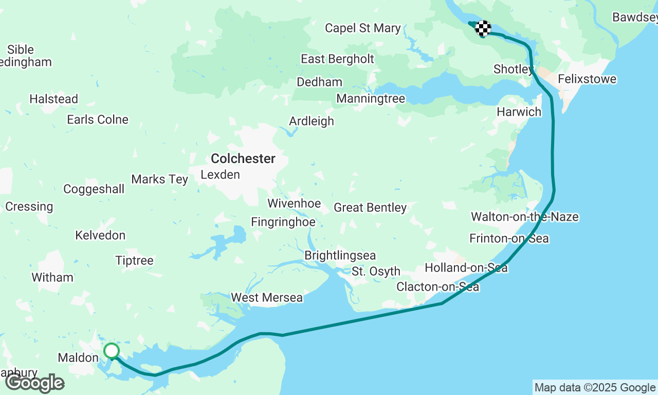 Maldon to Wolvestone