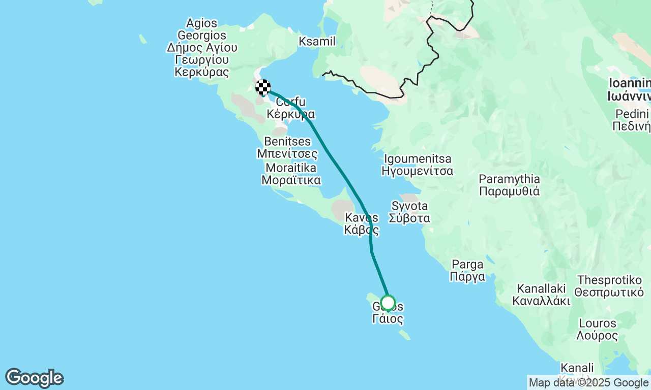 Voyage map