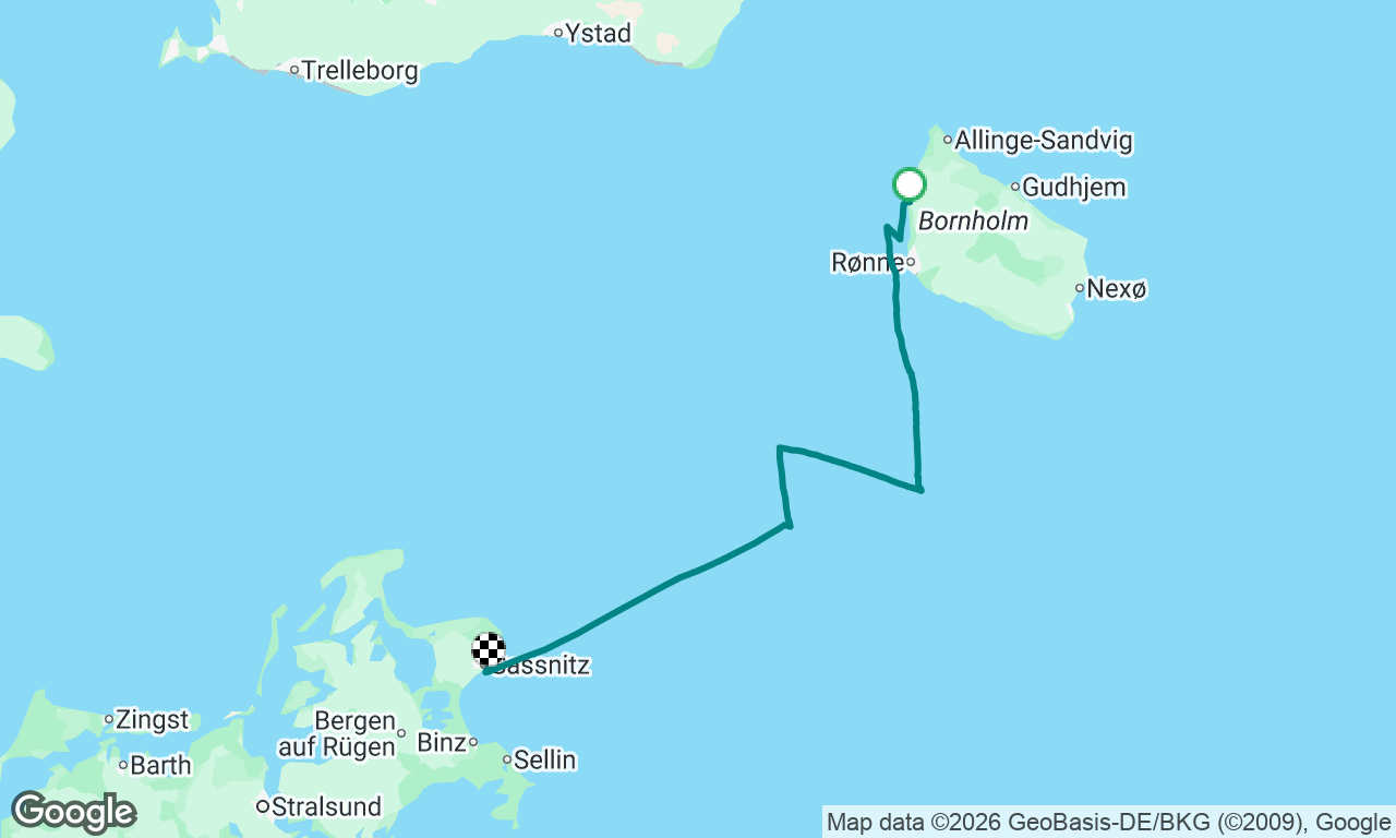 DK/DE - Hasle Bornholm - Sassnitz Rügen