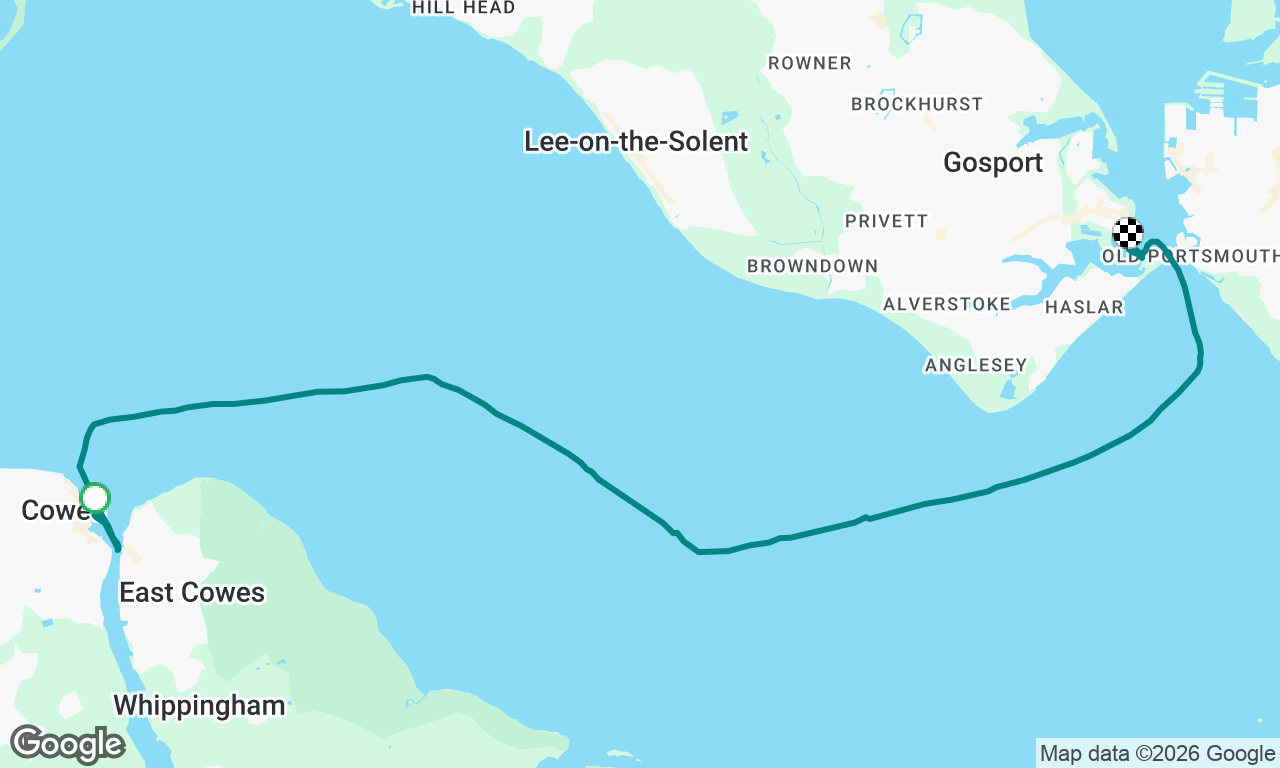 Voyage map