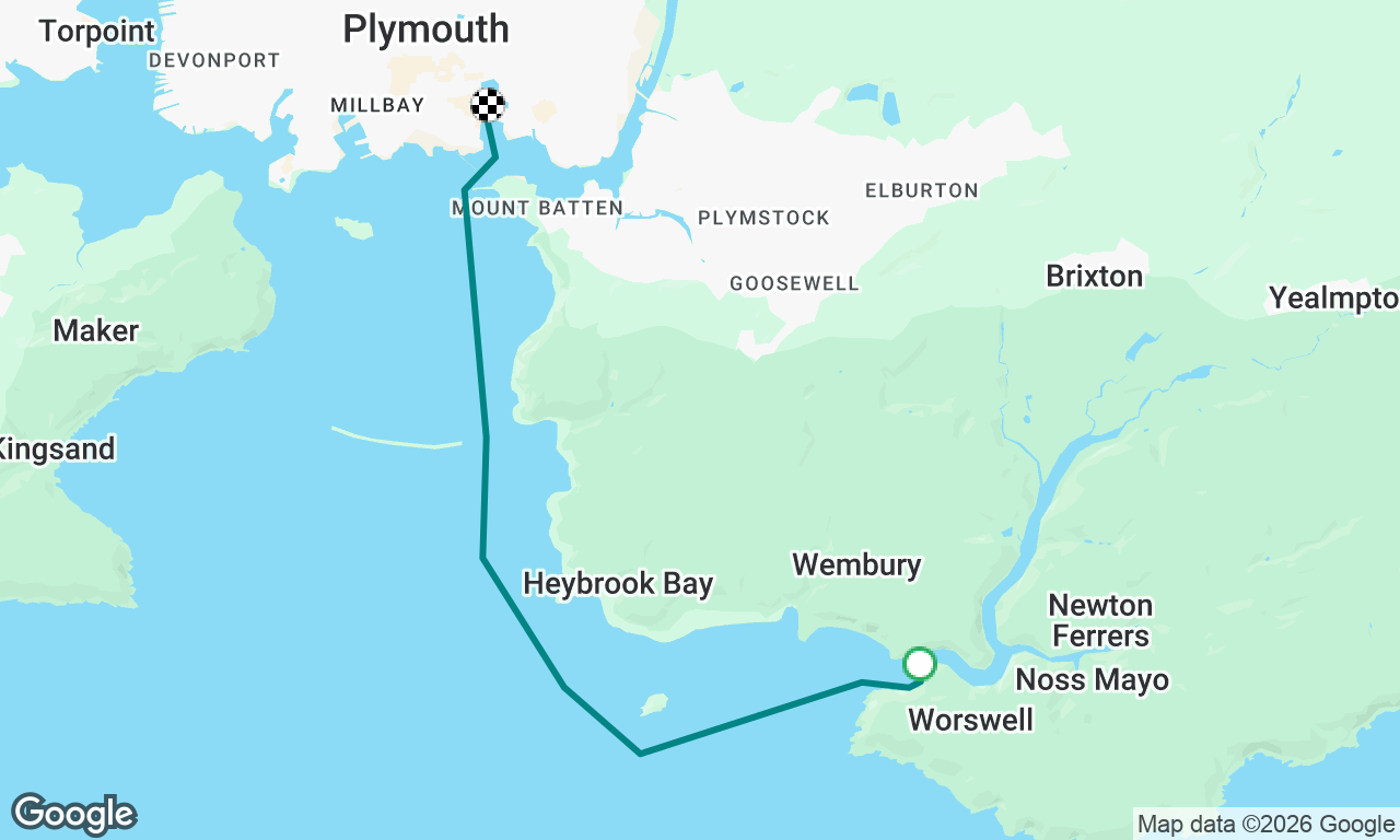 R.Yealm to Plymouth 