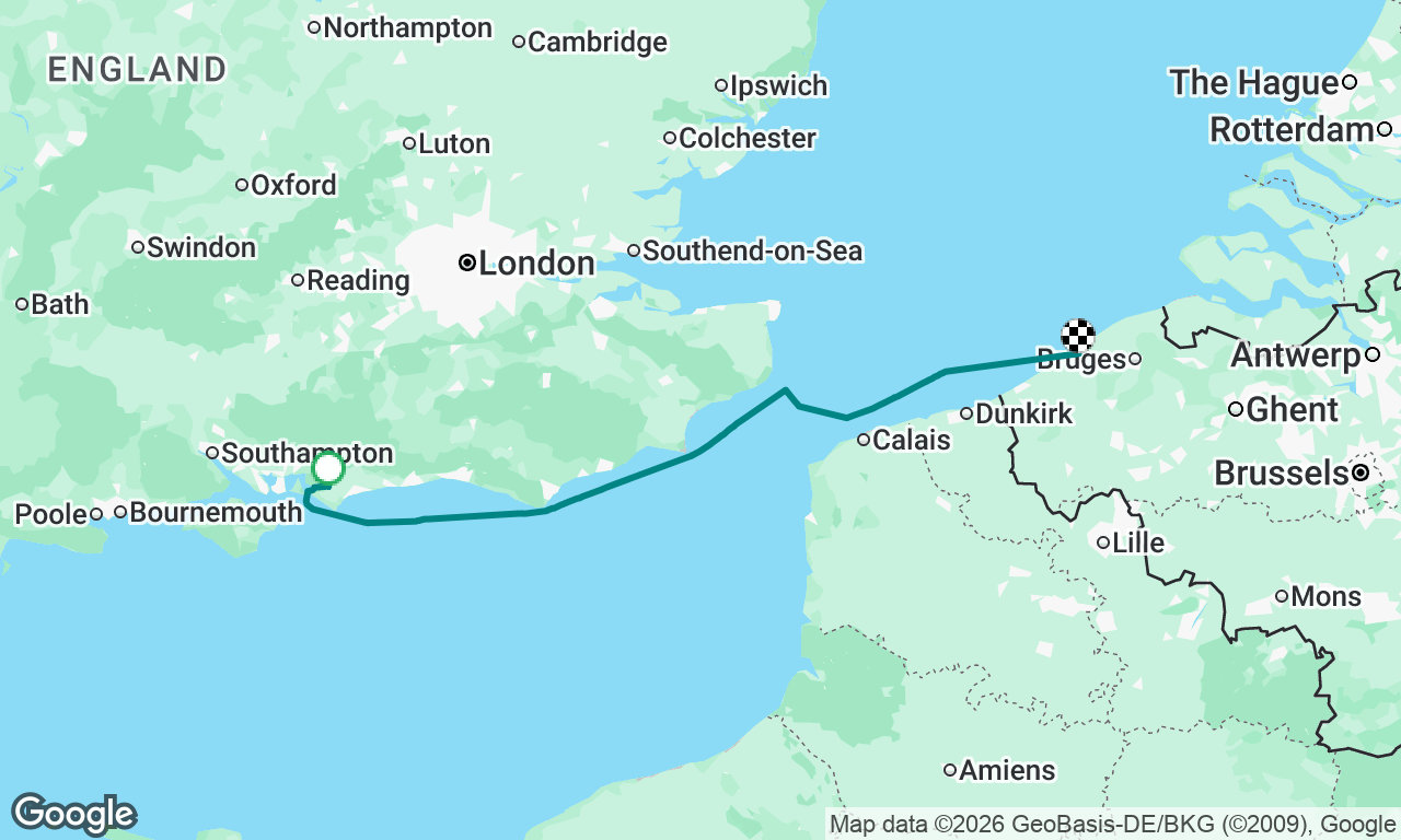 Voyage map