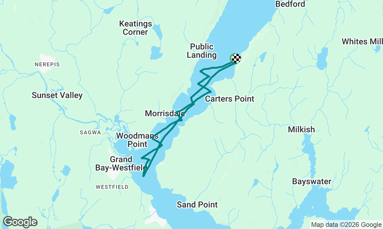 Light wind sail with Ned, Morgan and Katie