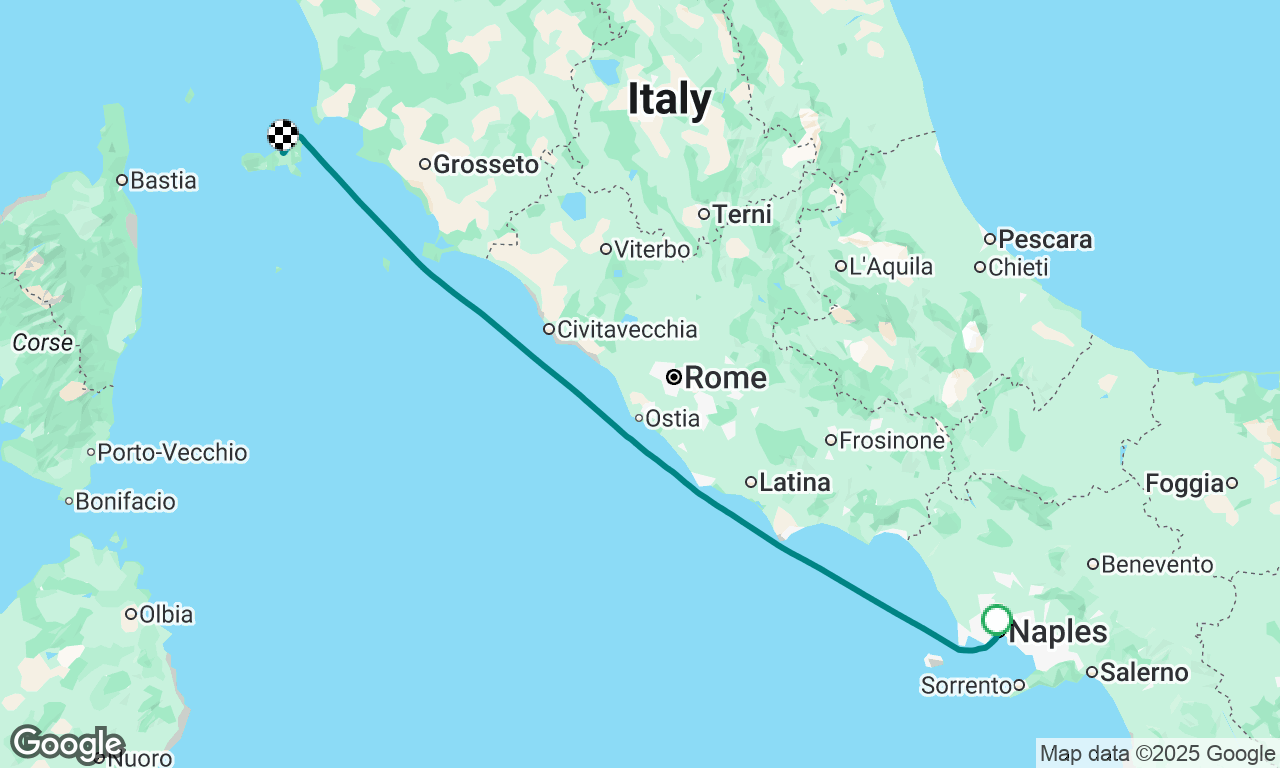 Naples to Elba