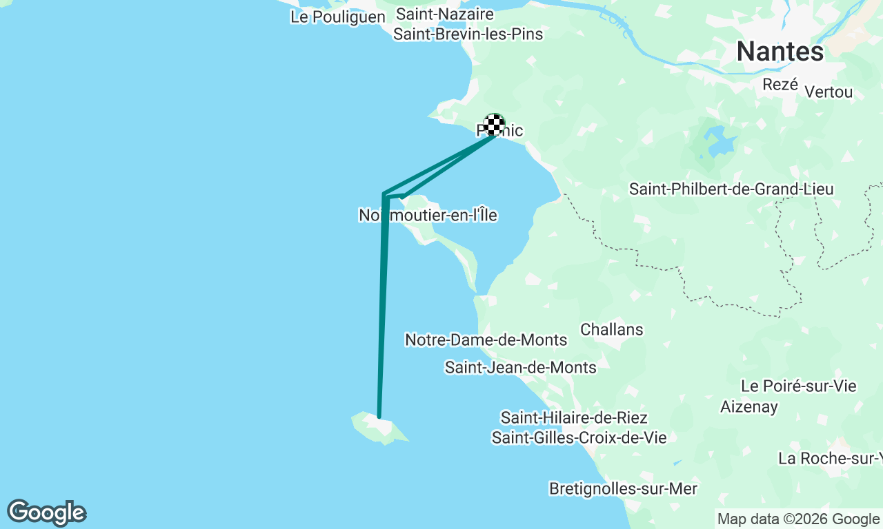 Voyage map