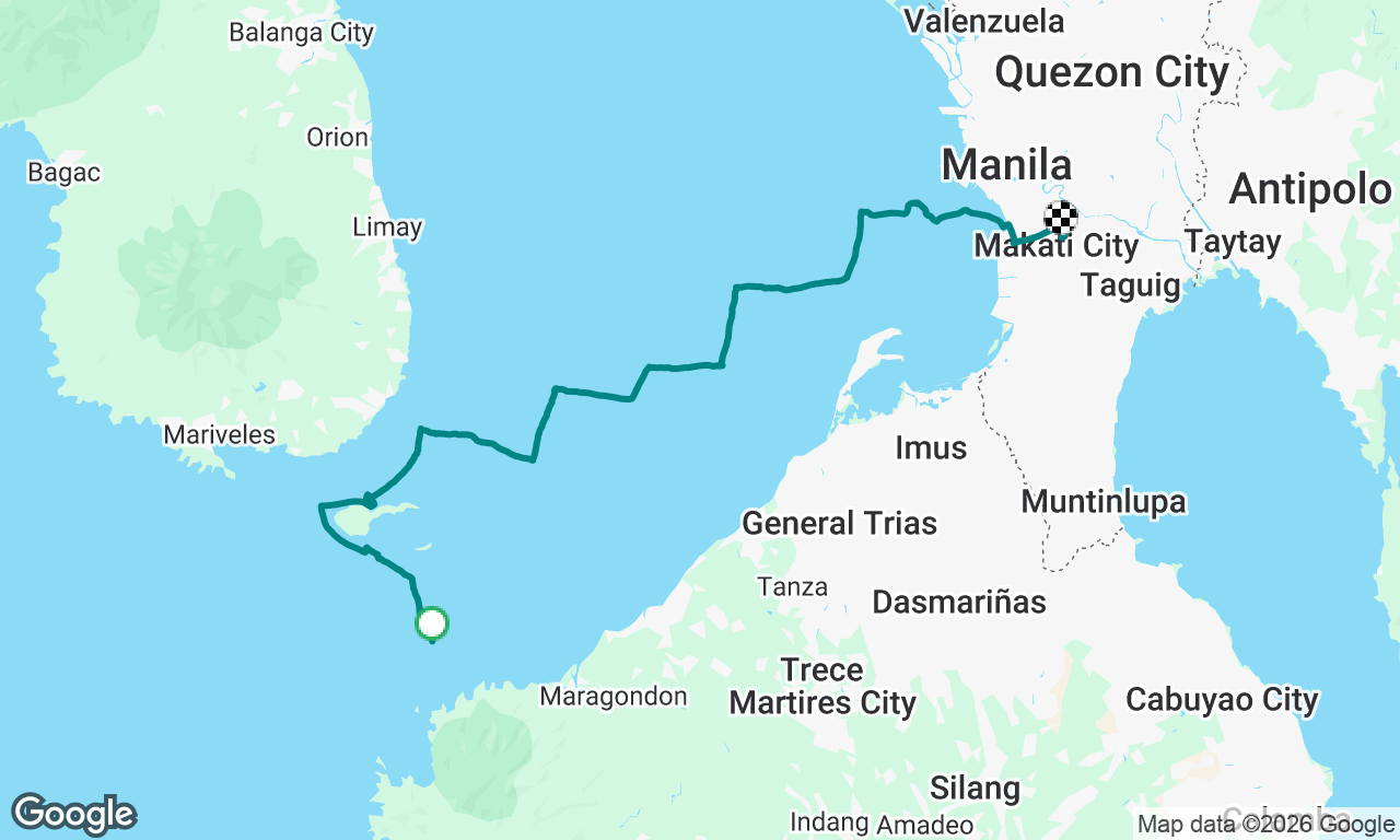 Voyage map