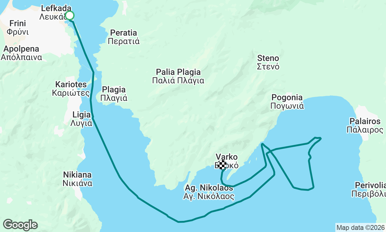 Voyage map