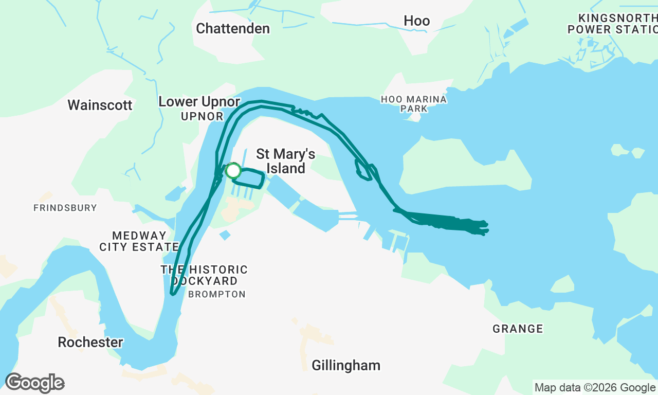 Ferrygliding and MOB in Chatham
