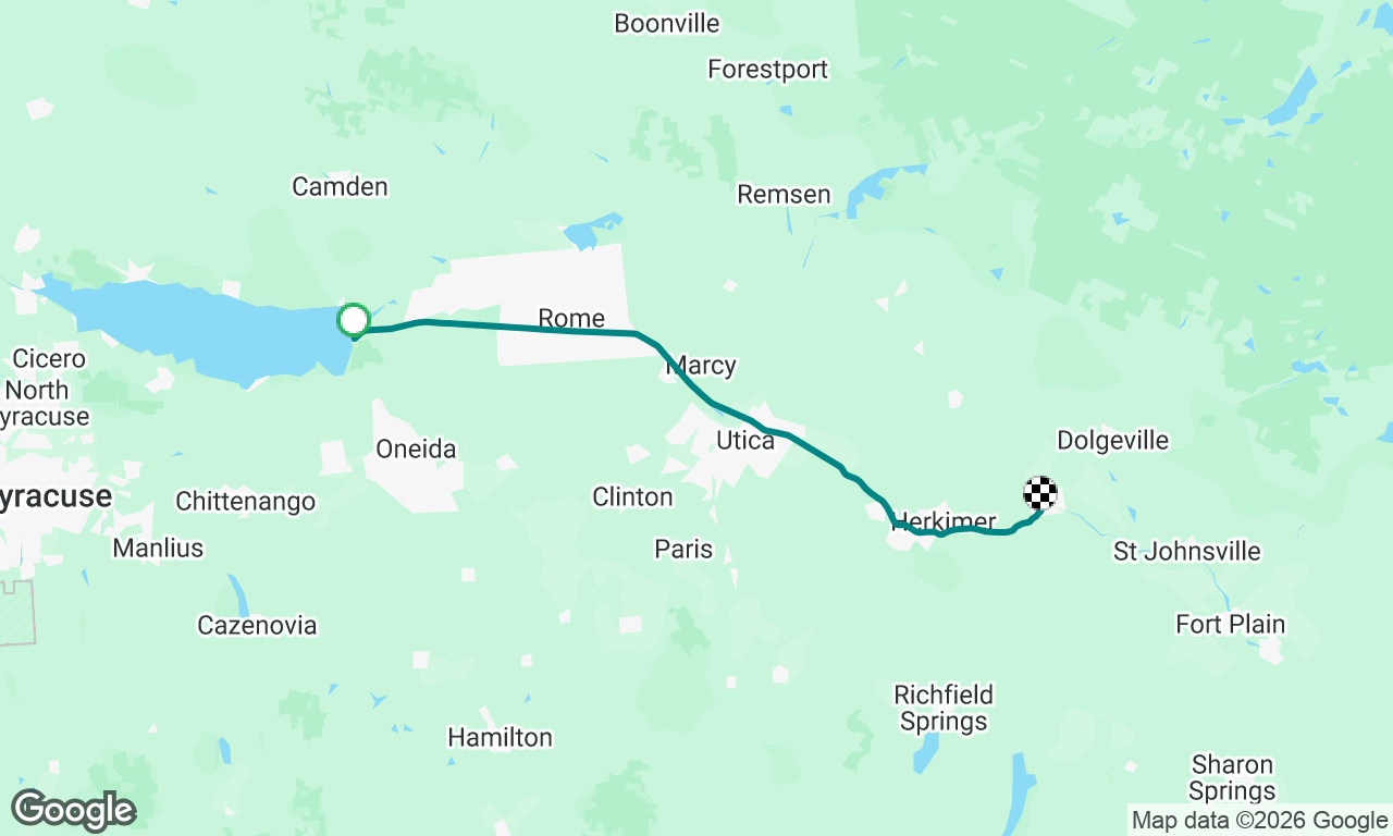 Voyage map