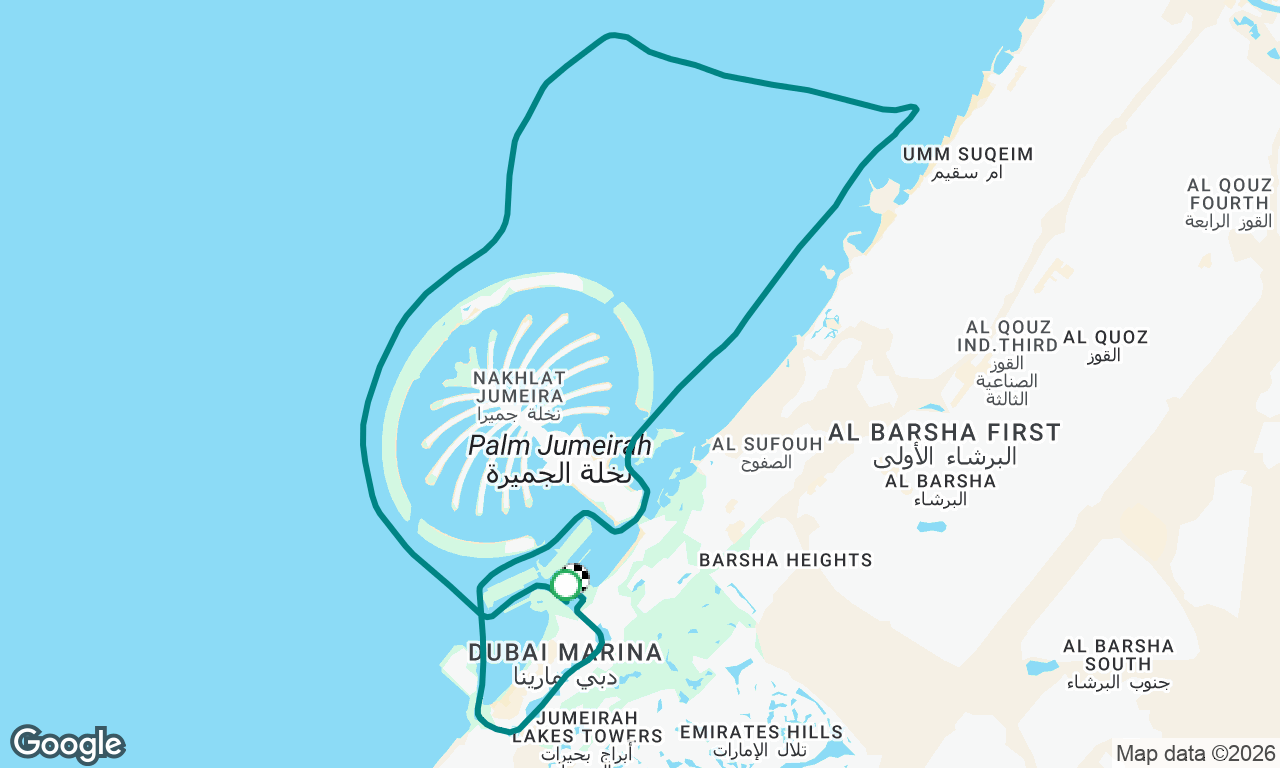 Voyage map
