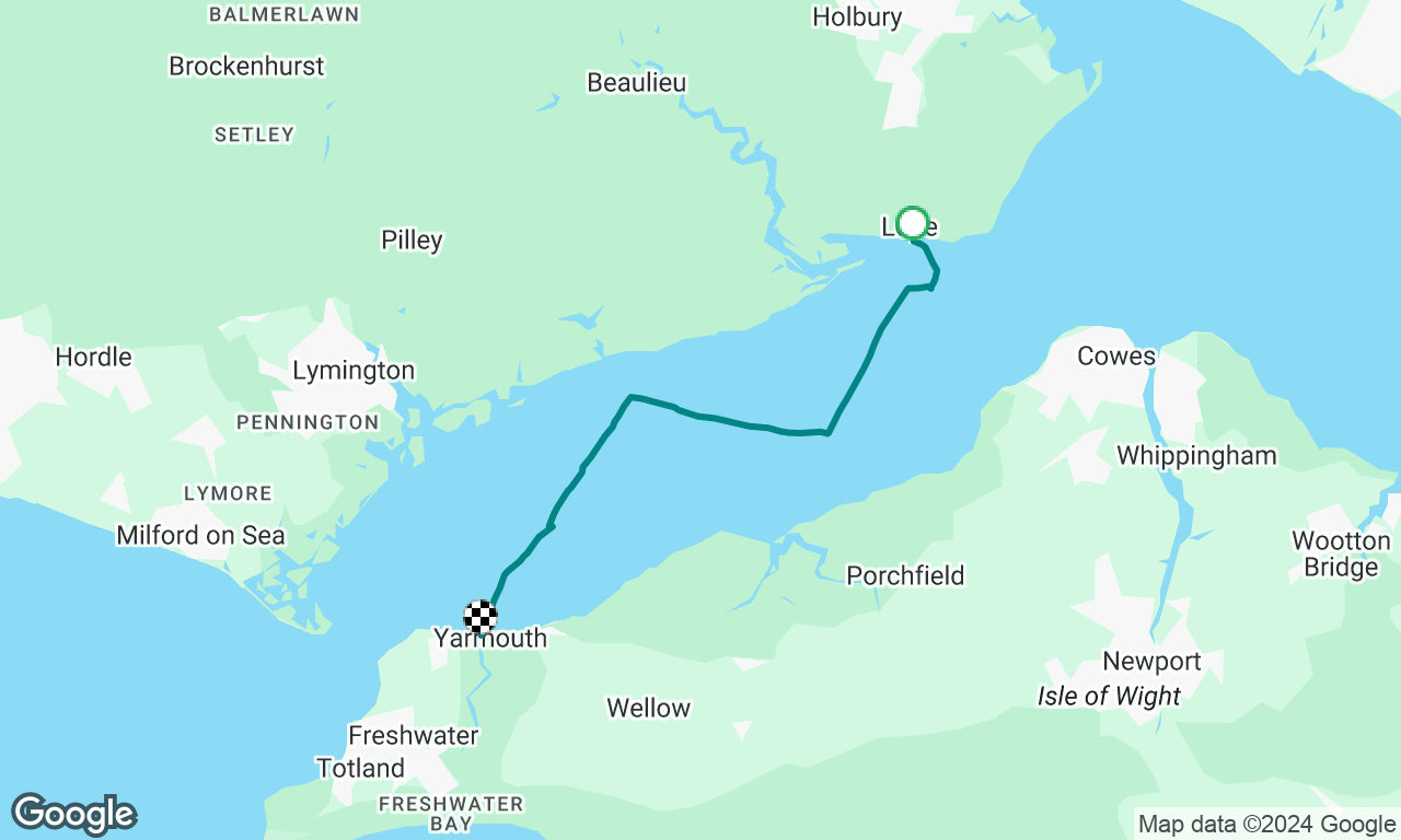 Beaulieu to Yarmouth 