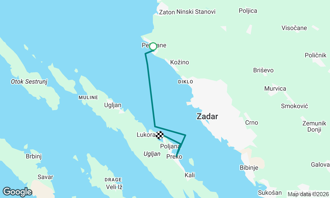 Voyage map