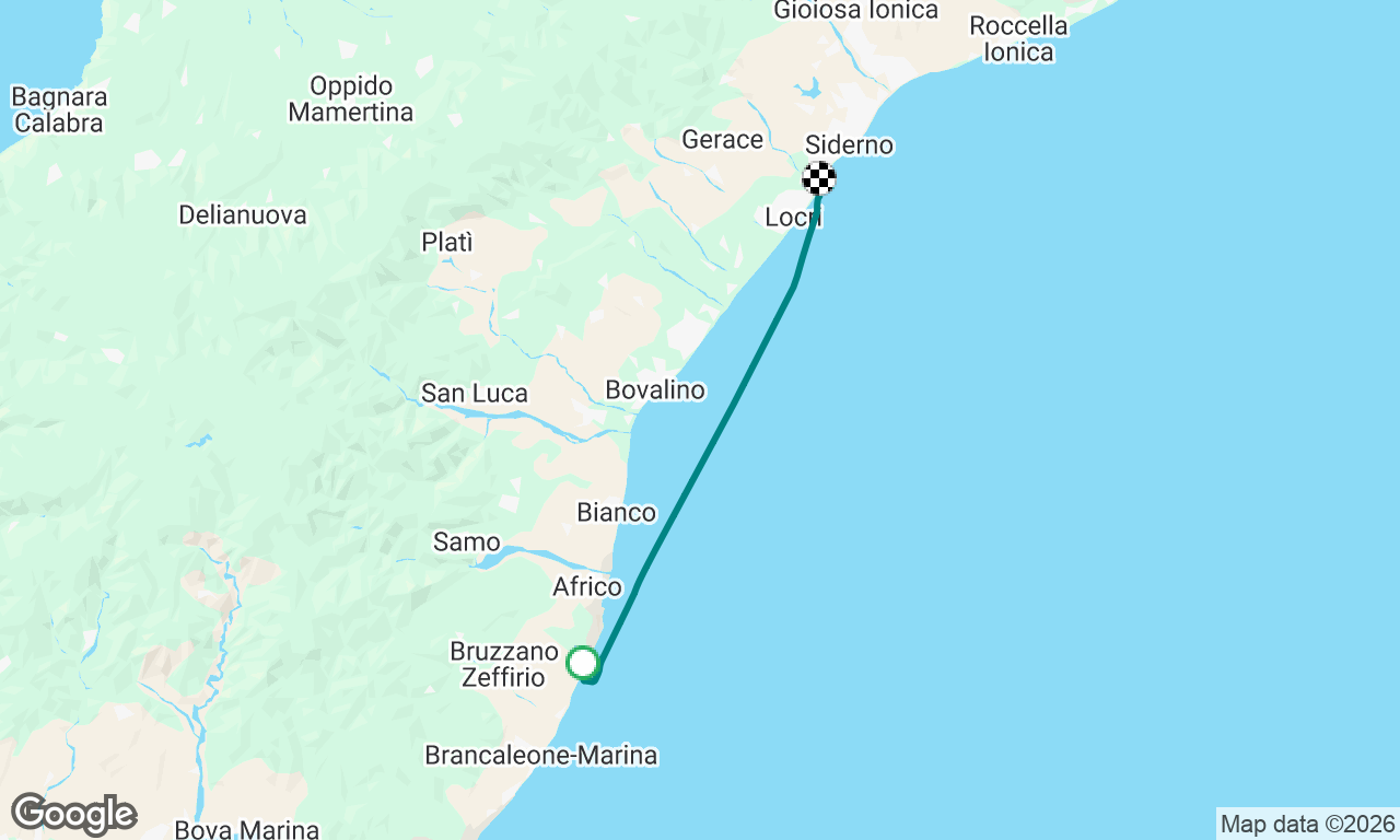 Voyage map