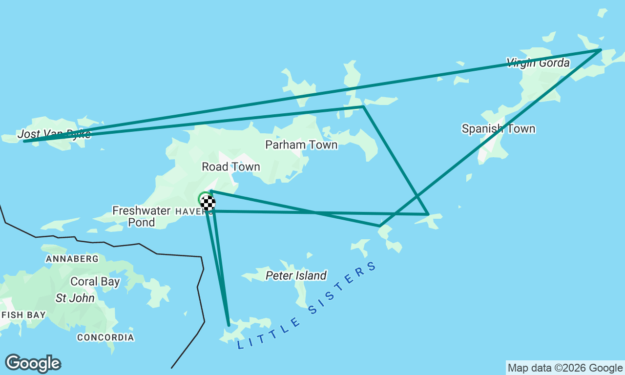 Voyage map