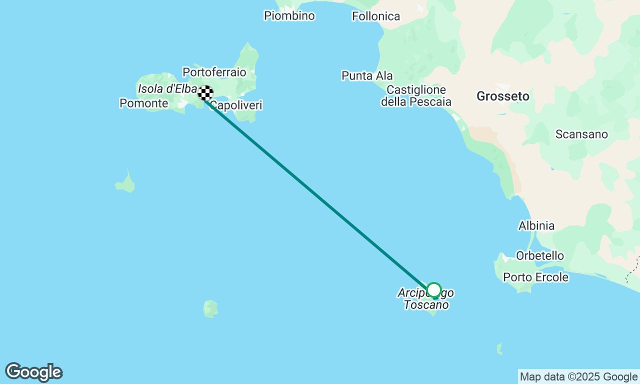 Isola Giglia to Elba