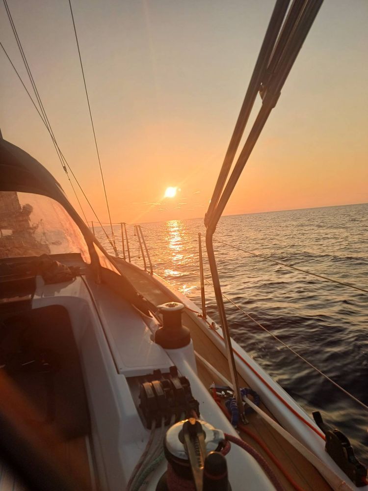 Voyage photo from leg2 Split -UK