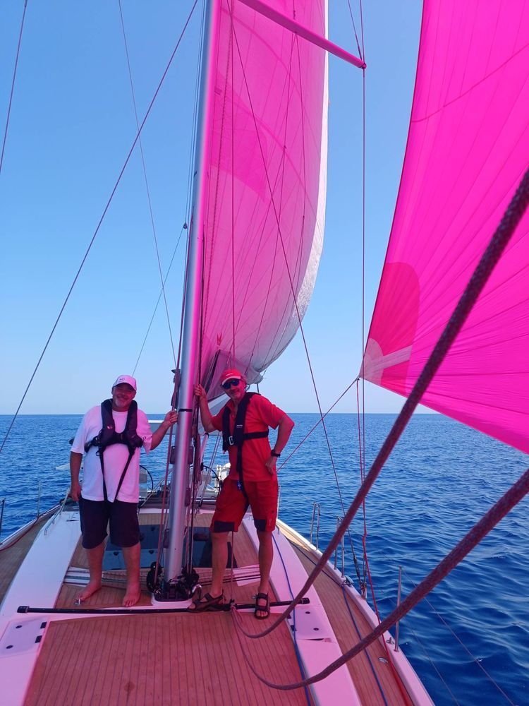 Voyage photo from leg2 Split -UK