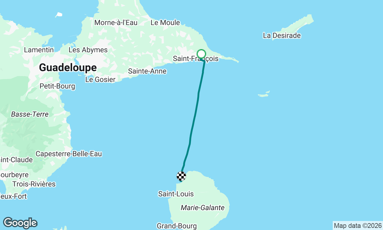 Voyage map