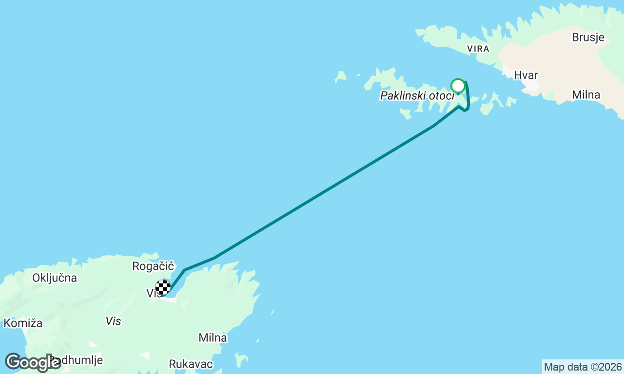 Voyage map