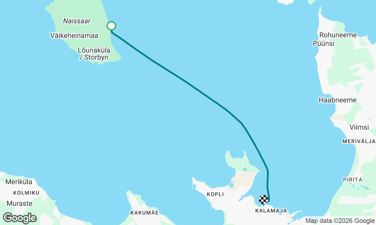 Voyage map