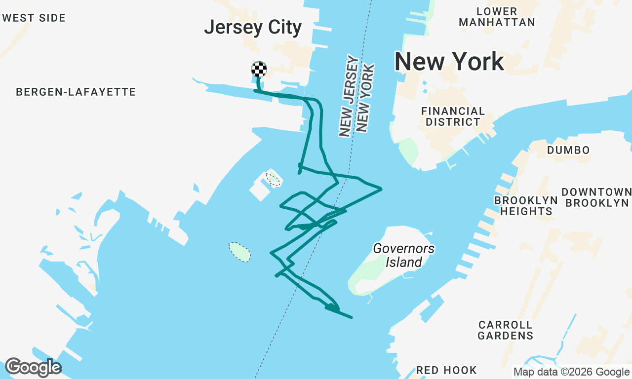 Voyage map