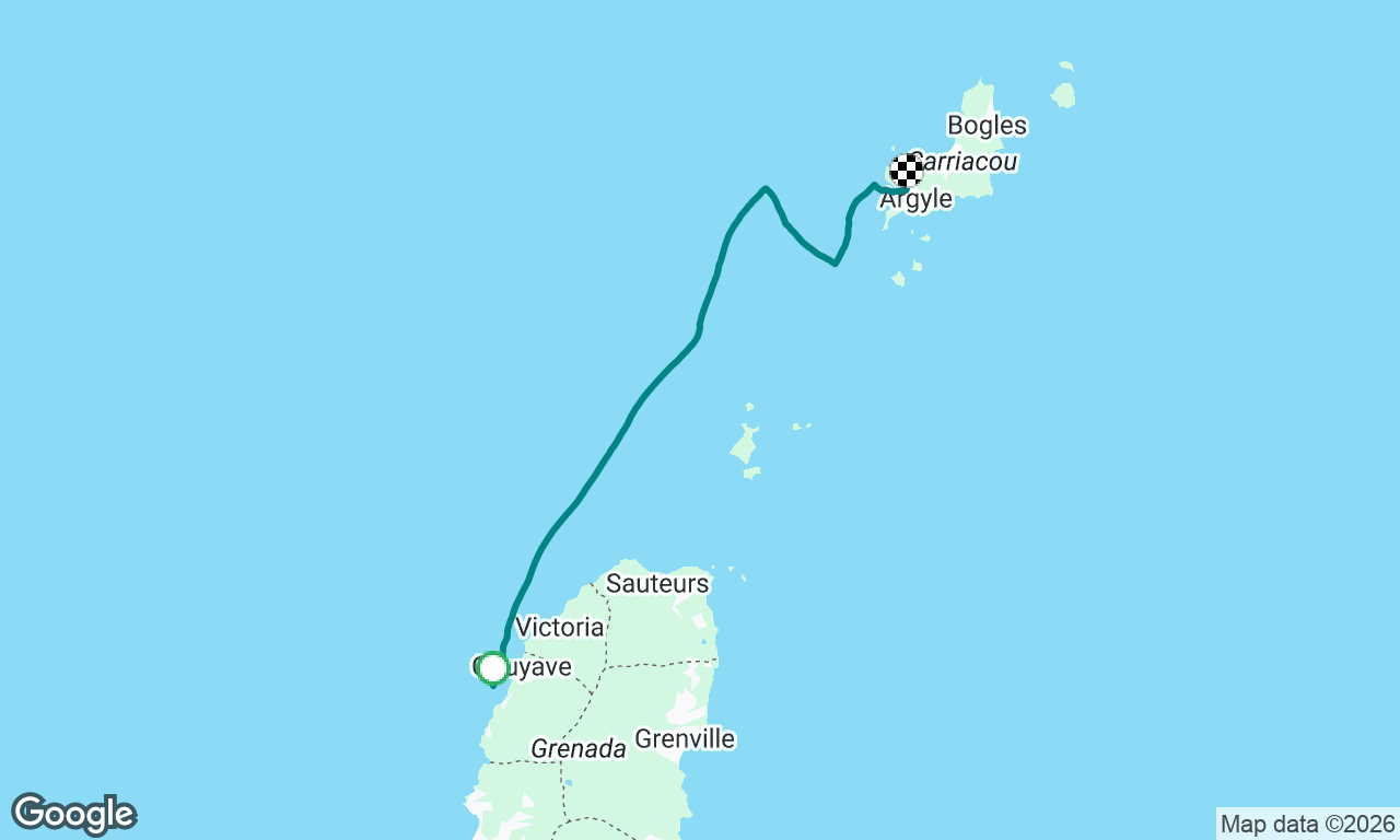 Voyage map