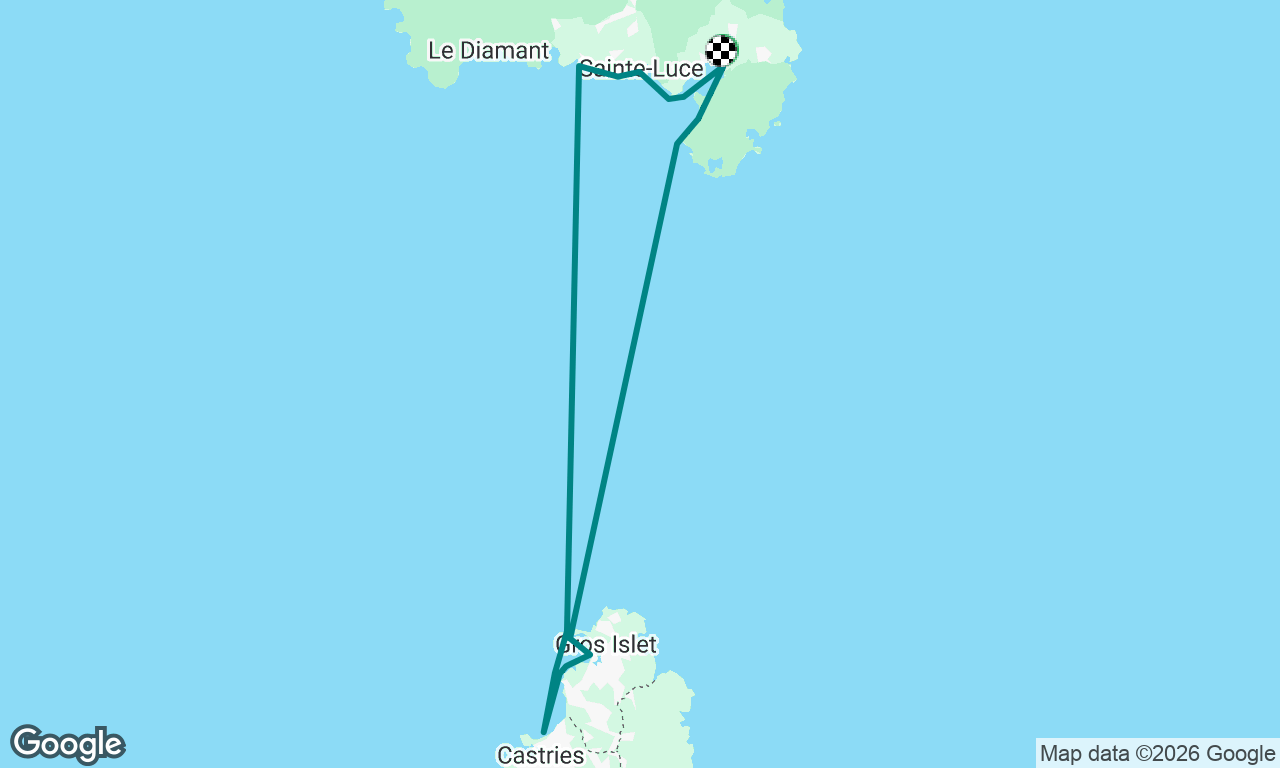 Voyage map