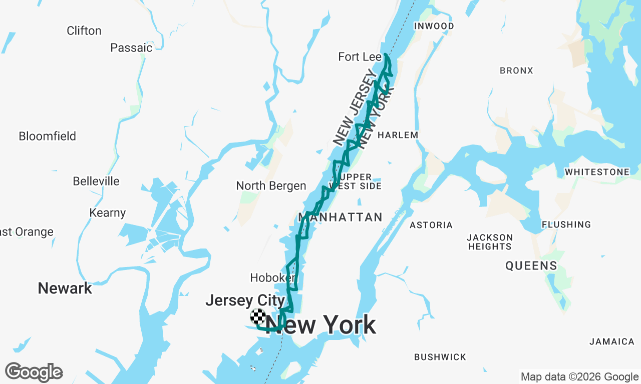 Voyage map