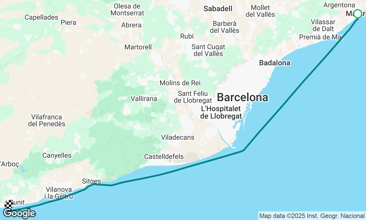 Mataro Barcelona- Port Segur Calafell
