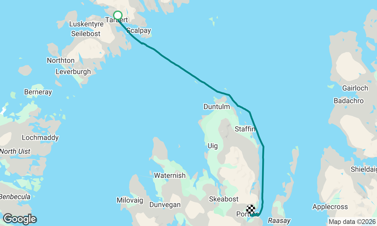 Tarbert to Portree