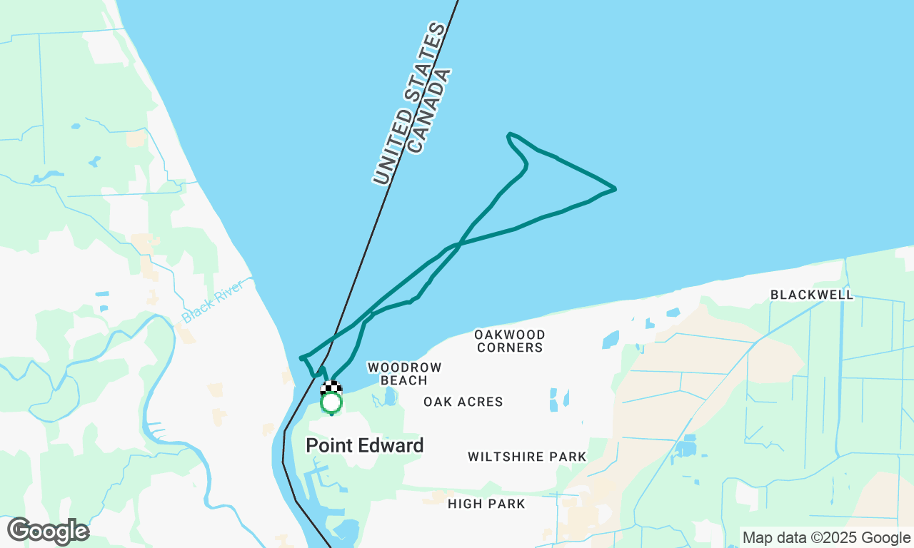 Wednesday night sail